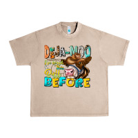 French Oak Deja Moo I've Heard Tih Bull Before Urban Heavy Tee - CowhideDigitalArt