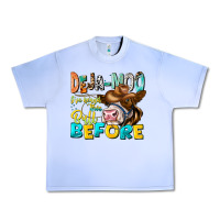 Grape Ice Deja Moo I've Heard Tih Bull Before Urban Heavy Tee - CowhideDigitalArt