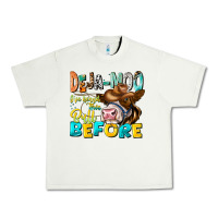Pistachio Deja Moo I've Heard Tih Bull Before Urban Heavy Tee - CowhideDigitalArt