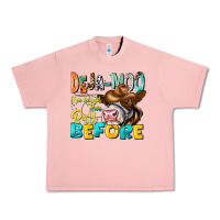Salmon Deja Moo I've Heard Tih Bull Before Urban Heavy Tee - CowhideDigitalArt