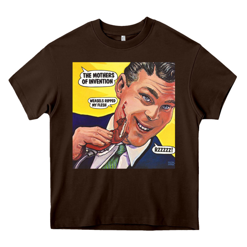 The Mothers Of Invention - Weasels Ripped My Flesh Heavy Core Tee by InspiraDesign | Teevron