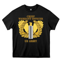 Black Emblem warrant officer cw5 Heavy Core Tee - InspiraDesign