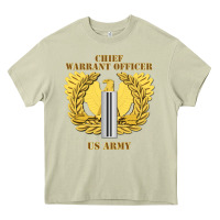 Mossy Emblem warrant officer cw5 Heavy Core Tee - InspiraDesign