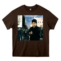 Chocolate Brown Amerikkkas most wanted Heavy Core Tee - InspiraDesign