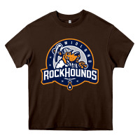 Chocolate Brown The midland.rock.hounds sport Heavy Core Tee - InspiraDesign