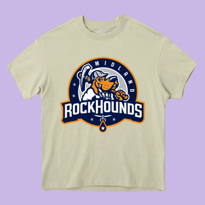 The Midland.rock.hounds Sport Heavy Core Tee Designed By Inspiradesign