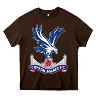 Chocolate Brown #crystal 'palace Heavy Core Tee - InspiraDesign
