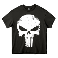 Asphalt the punisher skull Heavy Core Tee - InspiraDesign