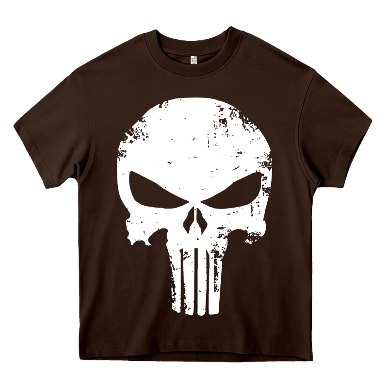 The Punisher Skull Heavy Core Tee by InspiraDesign | Teevron