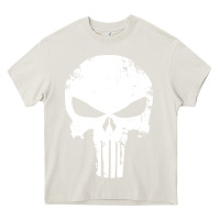Cream the punisher skull Heavy Core Tee - InspiraDesign
