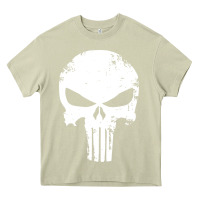 Mossy the punisher skull Heavy Core Tee - InspiraDesign