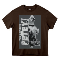 Chocolate Brown little rascals, amazing petey Heavy Core Tee - InspiraDesign