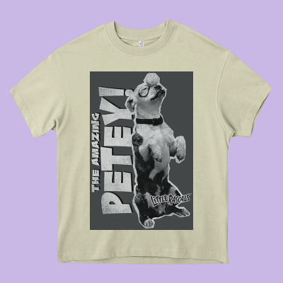 Little Rascals, Amazing Petey Heavy Core Tee Designed By Inspiradesign