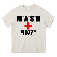 Cream mash 4077th Heavy Core Tee - InspiraDesign