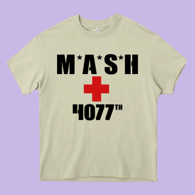 Mash 4077th Heavy Core Tee Designed By Inspiradesign