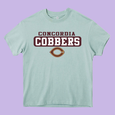 Concordia Cobbers Heavy Core Tee Designed By Inspiradesign