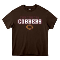 Chocolate Brown concordia Cobbers Heavy Core Tee - InspiraDesign