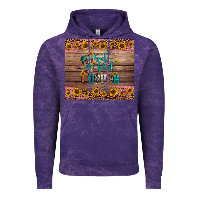 But First Coffee Vintage Hoodie by Artiststas | Teevron