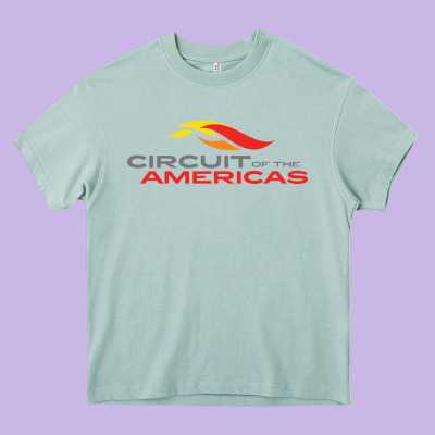 Circuit Of The Americas Heavy Core Tee Designed By Inspiradesign