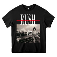 Black rush permanent waves Heavy Core Tee - InspiraDesign