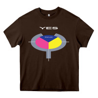Chocolate Brown Yes 90125 T Essent Heavy Core Tee - InspiraDesign