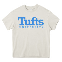 Cream Tufts University Heavy Core Tee - InspiraDesign