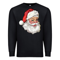 Black santa Premium Sweatshirt - RanaPortraitStore
