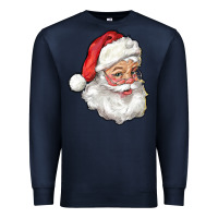 Navy santa Premium Sweatshirt - RanaPortraitStore