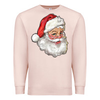 Pale Pink santa Premium Sweatshirt - RanaPortraitStore