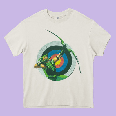 Green Arrow Dc, Green Arrow Dc Vintage, Green Arrow Dc Art, Green Arro Heavy Core Tee Designed By Inspiradesign