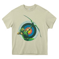 Mossy Green Arrow DC, Green Arrow DC vintage, Green Arrow DC art, Green Arro Heavy Core Tee - InspiraDesign