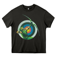 Asphalt Green Arrow DC, Green Arrow DC vintage, Green Arrow DC art, Green Arro Heavy Core Tee - InspiraDesign