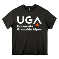Asphalt université grenoble alpes Heavy Core Tee - ArtChic