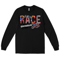 Black race girl Long Sleeve Tee - RacoonDesign
