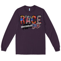 Plum race girl Long Sleeve Tee - RacoonDesign