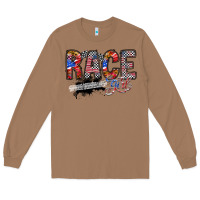 Toasted Coconut race girl Long Sleeve Tee - RacoonDesign