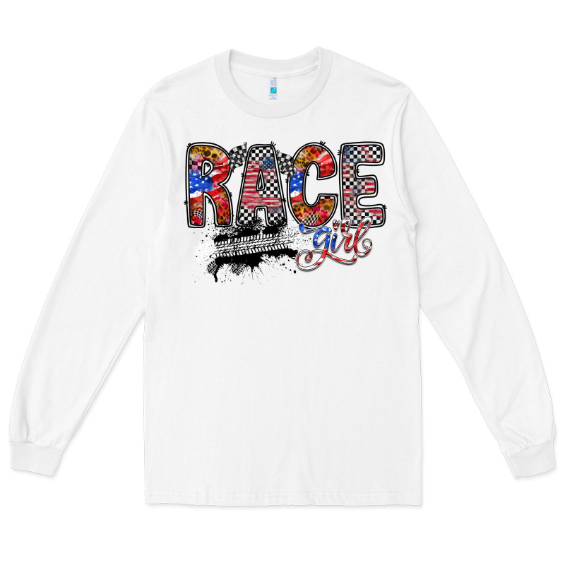 Race Girl Long Sleeve Tee by RacoonDesign | Teevron