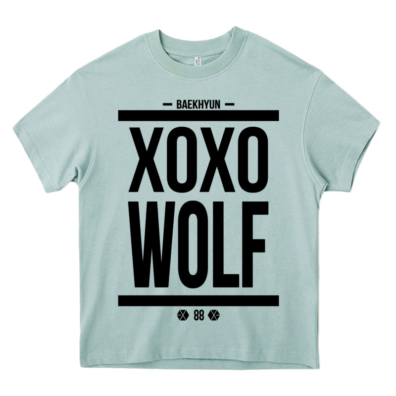 Exo Wolf  Baekhyun 88  Kpop Text Style Heavy Core Tee by ArtChic | Teevron
