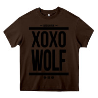 Chocolate Brown EXO WOLF  BaekHyun 88  KPOP Text Style Heavy Core Tee - ArtChic