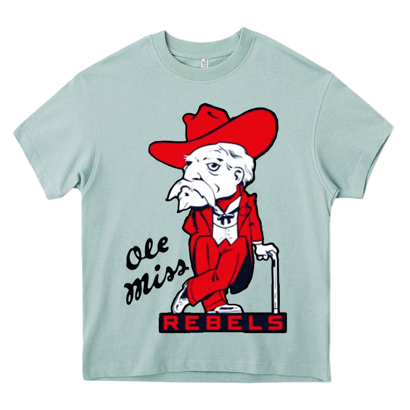 Vintage Colonel Reb Mascot Heavy Core Tee by ArtChic | Teevron