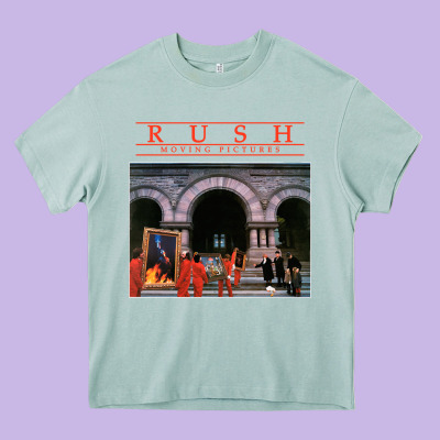 Moving Pictures - Rush Heavy Core Tee Designed By Artchic