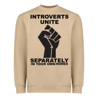 Mushroom introverts unite seperately in your own homes Heavyweight Sweatshirt - Bettercallsaul