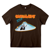 Chocolate Brown parliament Heavy Core Tee - ArtChic