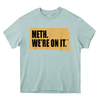 Arona mens meth we're on it south dakota anti drugs campaign vintage t shirt Heavy Core Tee - ArtChic