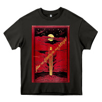 Asphalt From The Earth To The Moon Jules Verne Book Cover Design Heavy Core Tee - ArtChic