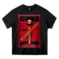 Black From The Earth To The Moon Jules Verne Book Cover Design Heavy Core Tee - ArtChic