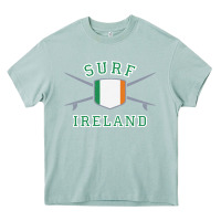 Arona ireland surfing hoodie  irish flag surfboards design Heavy Core Tee - ArtChic