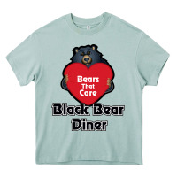 Arona resto, black bear diner Heavy Core Tee - ArtChic