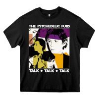 Black The Psychedelic Furs, psychedelic furs, psychedelic, furs, the psyched Heavy Core Tee - ArtChic