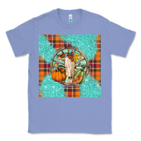 Colony Blue fall bull skull Classic Tee - BarkalooDesign